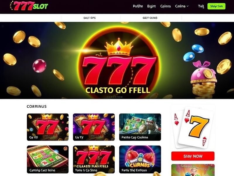 777slot.com – Your premier destination for high-quality online gambling games. Explore real money slots, casino bonuses, and expert guides to elevate your gaming experience with 777slot.
